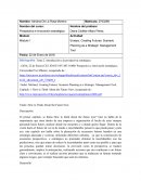 Ensayo, Creating Futures: Scenario Planning as a Strategic Management Tool