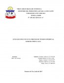 Tensión superficial ejercía por el agua.