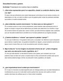 Sexualidad humana y género