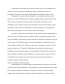 El macroentorno de España.