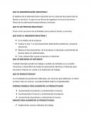 ¿Que es administración industrial?