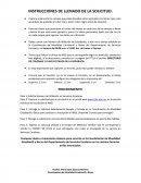 INSTRUCCIONES DE LLENADO DE LA SOLICITUD.
