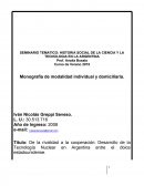 HISTORIA SOCIAL DE LA CIENCIA Y LA TECNOLOGIA EN LA ARGENTINA