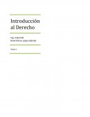 Introducción al Derecho - Resumen