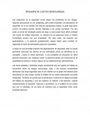 Resumen de costos de seguridad.