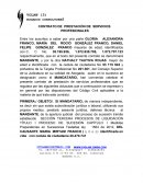 CONTRATO DE PRESTACIÓN DE SERVICIOS PROFESIONALES
