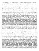 LOS PROBLEMAS DE LA EVOLUCIÓN I LAS IDEAS TRANSFORMISTAS ANTES DE DARWIN