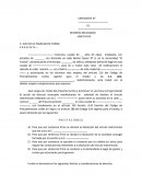 Machote divorcio incausado contensioso