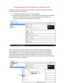 Ejemplo de la Configuracion Cliente-Servidor