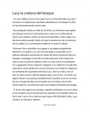 Ensayo: Lucy la criatura del bosque