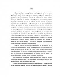 Análisis del documental Home.. Página 1