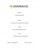 Actividad. Estudio de caso: contratos de trabajo