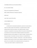 Ensayo de la Conceptualización de la Pllaneación