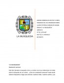 La busqueda. Realización personal