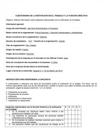ENCUESTA DIRECCION Y CONTROL. Página 1