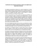 Contribución de la atención primaria en salud a los objetivos del desarrollo del milenio