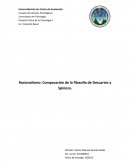Racionalismo: Comparación de la filosofía de Descartes y Spinoza.