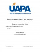 Dos pesos de agua Juan Bosch