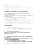 Evaluación Diagnóstica Unidad 5 Las éticas aplicadas en la sociedad actual. Ética profesional y universidad.
