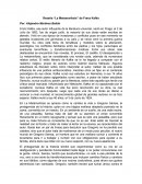 Reseña de la Metamorfosis de Kafka