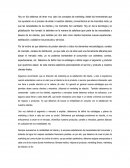 Marketing Hoy en día debemos de tener muy claro los conceptos de marketing