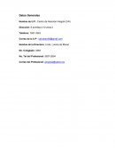 Ensayo de Práctica El centro de práctica que yo elegí tiene de siglas CAI y significa Centro de Atención Integral.