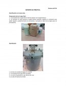 Esterilización en autoclave y coprocultivo