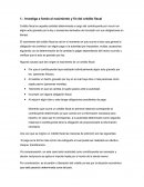 NACIMIENTO Y FIN CREDITO FISCAL