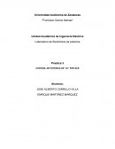 CONTROL DE POTENCIA DE “dc” POR SCR