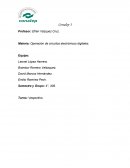 Operación de circuitos electrónicos digitales.