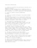 Cuestionario Novecentismo.