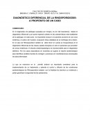 DIAGNÓSTICO DIFERENCIAL DE LA RINOSPORIDIOSIS: A PROPÓSITO DE UN CASO
