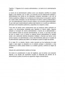 Orígenes de la ciencia administrativa