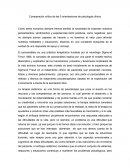 Comparación crítica de las 5 orientaciones de psicología clínica