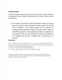 Resuelve los siguientes problemas anotando todos los pasos para su solución. Página 1