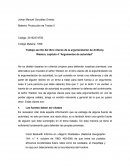 Trabajo escrito del libro Claves de la argumentación de Anthony Weston: Argumentos de autoridad