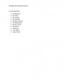 Hidrografía y Orografía de los Continentes.