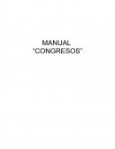 Manual Organizacion de Congresos