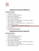Credencialización de Médicos