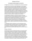 El objeto de la economía y la metodología de la ciencia económica