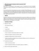 Experimento de mazana