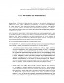 Etapa pretécnica del Trabajo Social