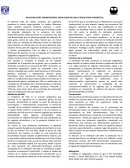 RELACION ENTRE TRANSPOSOSNES, METILACION DEL DNA Y REGULACION EPIGENETICA