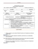 Actividad -Revisión de los contenidos y estructura del programa de Tecnologías de Información