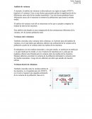 Análisis de Varianza. Varianza entre columnas