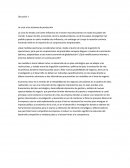 La crisis y los sistemas de producción