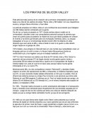 Ensayo piratas de silicon valley. Esta película trata acerca de la creación de la primera computadora personal