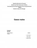 Gases reales trabajo