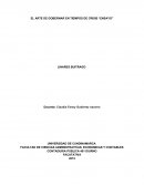 EL ARTE DE GOBERNAR EN TIEMPOS DE CRISIS