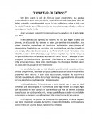 Mi punto de vista del libro Juventud en Extasis